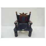 Wooden Potty Chair 13.5" wide by 18" tall