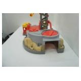 American Plastic Toys Build & Play Colossal Construction Zone Vehicle Play set with Vehicles & Accessories