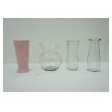 Ceramic and Glass Vases