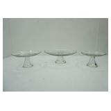 3-Tier Glass Serving Stand