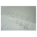 3ct Tall Beer Glasses 2ct Stemmed Wine Glasses (NEW)