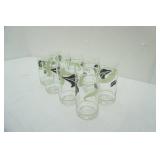 9ct Vintage Corelle Black Orchid Tumblers