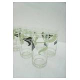 9ct Vintage Corelle Black Orchid Tumblers