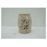 Vintage Hand-Painted Stoneware Cookie jar 1930s/1940s