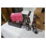 NEW Cloths, Figurines, Books, Hands Free Phone Holder, Hand Cultivators and more