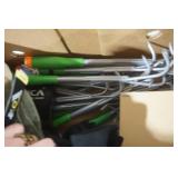 NEW Cloths, Figurines, Books, Hands Free Phone Holder, Hand Cultivators and more