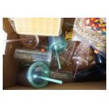 NEW Braided Heart Rugs, Kids Cups w/lids and Straws, Silicone Kitchenware