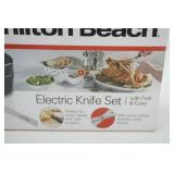 NEW Hamilton Beach Electric Knife Set