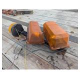 3 Safety Lights Ready to be Wired