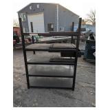 Steel Well Built Black Storage Unit with Drawer