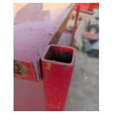 Steel Well Built Red Garage/Outdoor Storage Rack