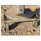 Large Rolling Pedestal for Bench Grinder or Vise