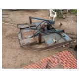 62” Brush Mower - May need New Coupling - Blue