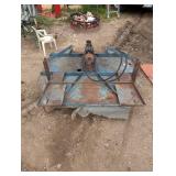 62” Brush Mower - May need New Coupling - Blue