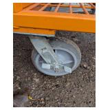 Heavy Duty Diagnostics table - Rolling Cage with Swing out Computer Stand