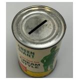 Misc. Vintage Collectible Items Including BEATLES  GLASS, Green Giant Bank And More