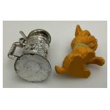 Misc. Vintage Collectible Items Including BEATLES  GLASS, Green Giant Bank And More