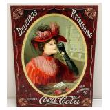 Misc. Tin Signs Including Captain America, Coa-Cola And TAZ,