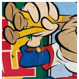 Misc. Tin Signs Including Captain America, Coa-Cola And TAZ,