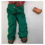Super Old Howdy Doody Composition Ventriloquist Doll (Needs TLC) Jaw Needs Repair AS SEEN