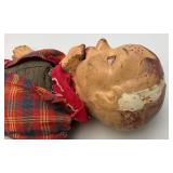 Super Old Howdy Doody Composition Ventriloquist Doll (Needs TLC) Jaw Needs Repair AS SEEN