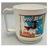 Vintage Collectible Cups Including Smurfs, Yogi bear And More
