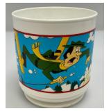 Vintage Collectible Cups Including Smurfs, Yogi bear And More