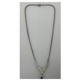 14" Vintage Rhinestone Necklace