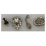 Vintage Rhinestone Jewelry Lot