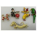 Vintage Misc. Costume Jewelry Including Rhinstone And More