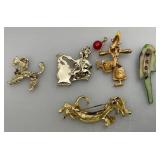 Vintage Misc. Costume Jewelry Including Rhinstone And More