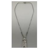 14" Vintage Rhinestone Necklace