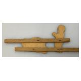 Antique Wooden German Pull Toy 6"