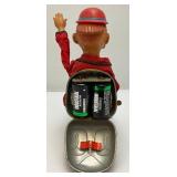 Bandi Cycling Daddy Battery Operated Tin Litho (Works) 9 3/4"