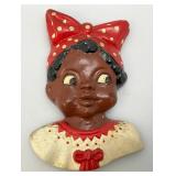 Vintage Chalkware Wall Décor