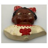 Vintage Chalkware Wall Décor