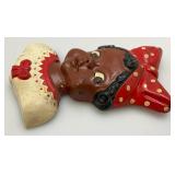 Vintage Chalkware Wall Décor