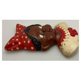 Vintage Chalkware Wall Décor