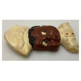 Vintage Chalkware Wall Décor