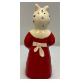 Vintage 8" Aunt Jemima & Chef Salt & Pepper Shacker Set (Chef Has Head Repaired )