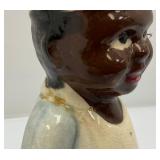 Vintage 8" Aunt Jemima & Chef Salt & Pepper Shacker Set (Chef Has Head Repaired )