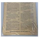 Vintage Egg Scale And Minneapolis International Sugar & Feed Co. Egg Record Card