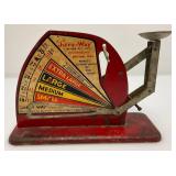 Vintage Egg Scale And Minneapolis International Sugar & Feed Co. Egg Record Card