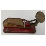 Vintage Egg Scale And Minneapolis International Sugar & Feed Co. Egg Record Card