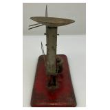 Vintage Egg Scale And Minneapolis International Sugar & Feed Co. Egg Record Card