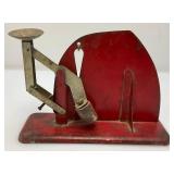 Vintage Egg Scale And Minneapolis International Sugar & Feed Co. Egg Record Card