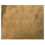 Antique Canvas Water Bag 10 1/2" x 16 1/2"