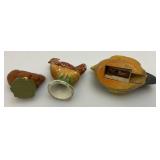 Misc. Vintage Chicken Collectibles Including Salt & Peppers And More