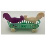 Misc. Vintage Chicken Collectibles Including Salt & Peppers And More
