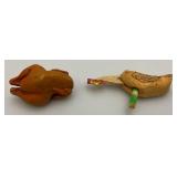 Misc. Vintage Chicken Collectibles Including Salt & Peppers And More